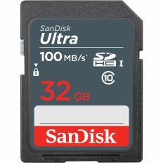 Scheda Di Memoria SD SanDisk Ultra SDHC Mem Card 100MB/s 32 GB    