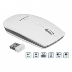 Mouse senza Fili Esperanza EM120W Grigio Bianco/Grigio    