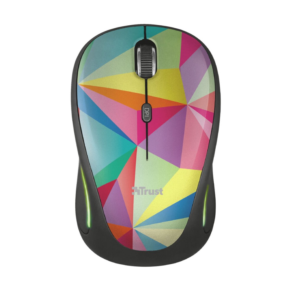 Mouse senza Fili Trust Yvi FX Multicolore 1600 dpi    