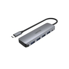 Hub USB Unitek P5+ Grigio    