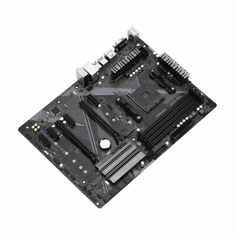 Scheda Madre ASRock B450 Pro4 R2.0 AMD B450 AMD AM4    