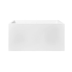 Vaso Elho 59 x 30 x 29 cm Bianco Plastica Rettangolare Moderno    