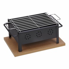 Barbecue Portatile Sauvic 2905 Centrotavolo 25 x 20 cm Ferro    