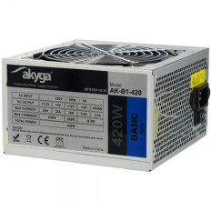 Fonte di Alimentazione Akyga AK-B1-420 420 W ATX RoHS CE REACH    