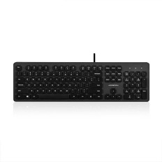 Tastiera Modecom K-MC-5200U-100                  Nero Monocromatica Inglese QWERTY    