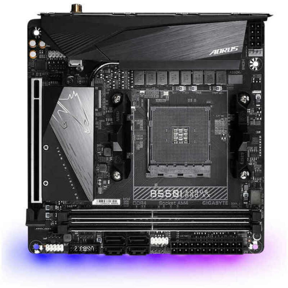 Scheda Madre Gigabyte B550I AORUS PRO AX AMD B550 AMD AM4    