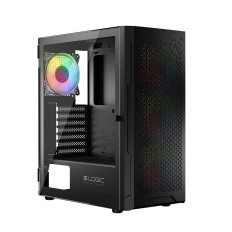 Case computer desktop ATX Logic ARAMIS ARGB Nero    