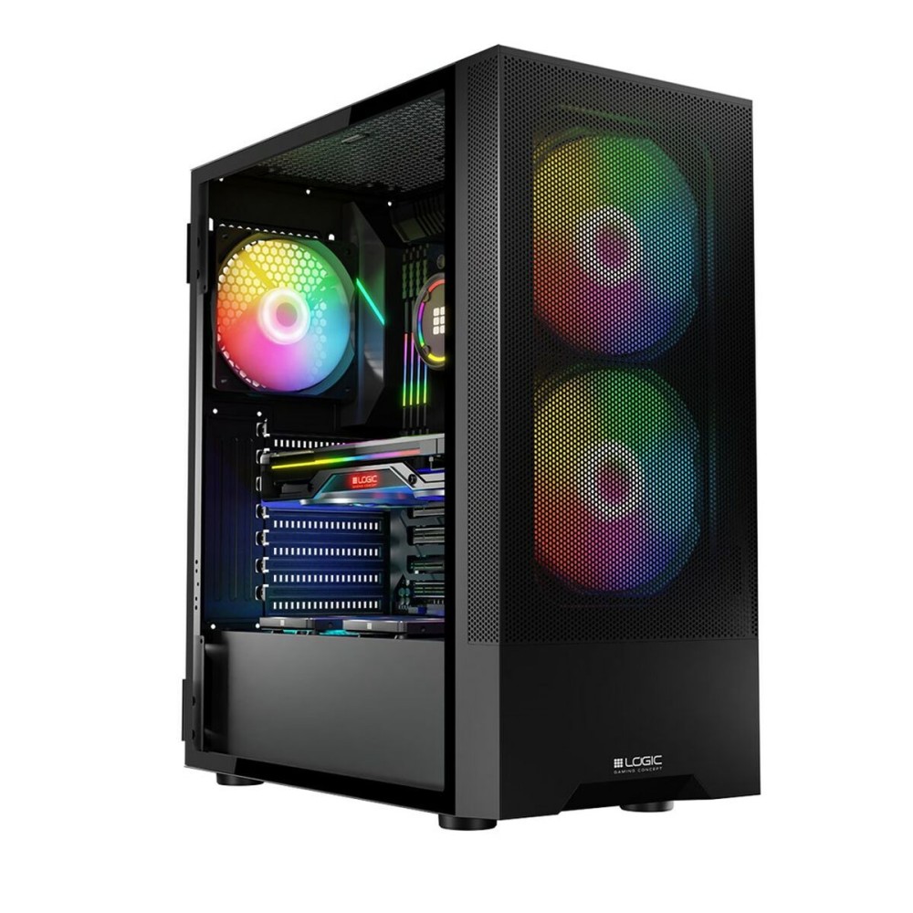 Case computer desktop ATX Logic ARYA ARGB MINIDI Nero    