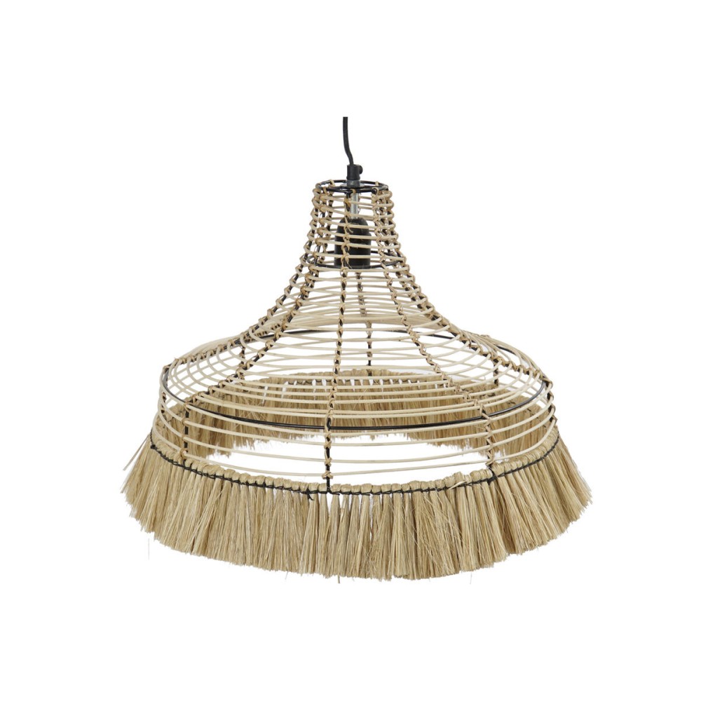 Lampadario DKD Home Decor Naturale Metallo 40 W Iuta (45 x 45 x 36 cm)    