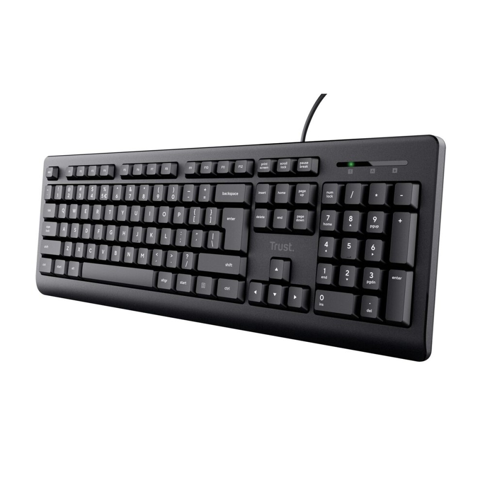 Tastiera Trust TK-150 Nero QWERTY    