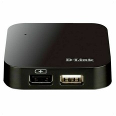 Hub USB D-Link DUB-H4 Nero    