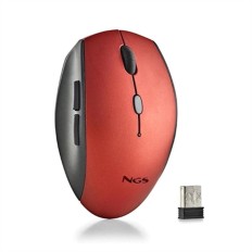 Mouse senza Fili NGS BEERED Rosso    