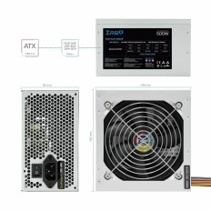 Fonte di Alimentazione TooQ TQAPOLO-500SP ATX 500 W 500W    