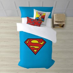 Copripiumino Superman Superman Multicolore 175 Fili 260 x 240 cm    