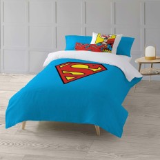 Copripiumino Superman Superman Multicolore 175 Fili 260 x 240 cm    