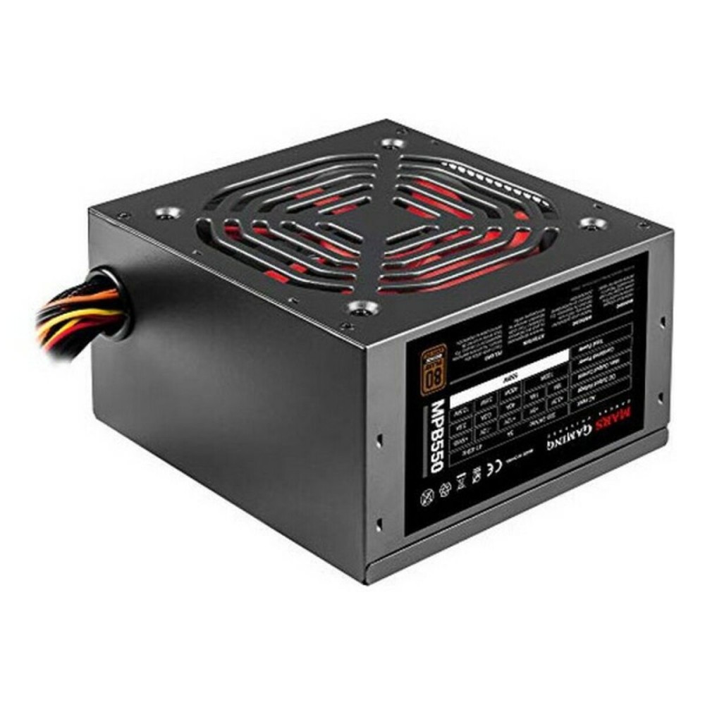 Fonte di Alimentazione Mars Gaming MPB550 ATX 550 W 80 Plus Bronze    