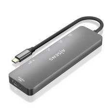 Hub USB Aisens ASUC-6P016-GR Grigio (1 Unità)    