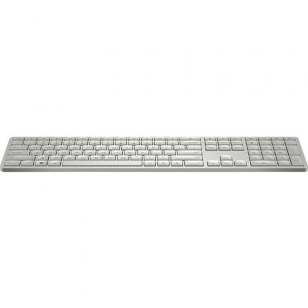 Tastiera Wireless HP 970 Bianco Qwerty in Spagnolo    