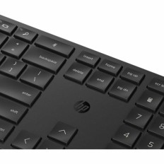 Tastiera e Mouse HP 4R013AA Nero Qwerty in Spagnolo    