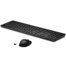 Tastiera e Mouse Wireless HP 4R009AA Nero Qwerty in Spagnolo    