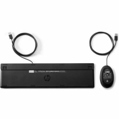 Tastiera e Mouse HP 9SR36AAABE Nero QWERTY    