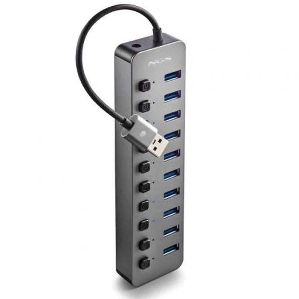 Hub USB NGS IHUB10 Grigio    