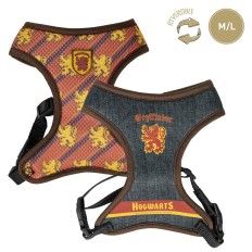 Imbracatura per Cani Harry Potter Reversibile Rosso M    