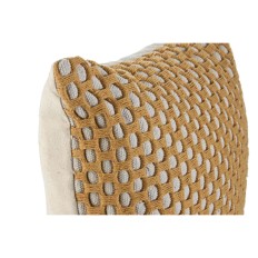 Cuscino Home ESPRIT Senape Frange Boho 45 x 45 cm    