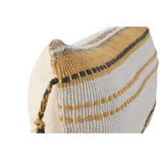 Cuscino Home ESPRIT Beige Senape Boho 50 x 30 cm    