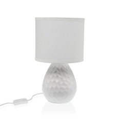 Lampada da tavolo Versa Bianco Ceramica 40 W 15,5 x 27,5 cm    