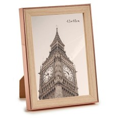 Cornice Portafoto Marrone Rame Plastica Vetro (15,6 x 2 x 20,7 cm) (6 Unità)    