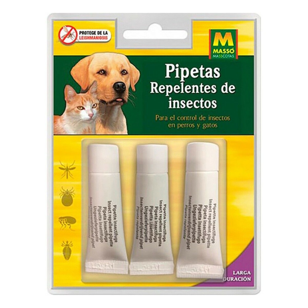 Repellente per insetti Massó Pipette 3 Unità    