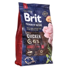 mangime Brit Premium Adulto Pollo 3 Kg    