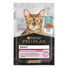 Cibo per gatti Purina Pro Plan Delicate Tacchino Pesce 10 x 85 g    