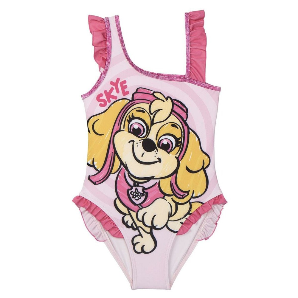 Costume da Bagno Bambina The Paw Patrol Rosa Taglia  6 anni 