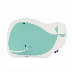 Cuscino HappyFriday Moshi Moshi Multicolore Balena 40 x 30 cm    