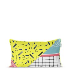 Fodera per cuscino HappyFriday HF Living Squiggles Multicolore 50 x 30 cm    