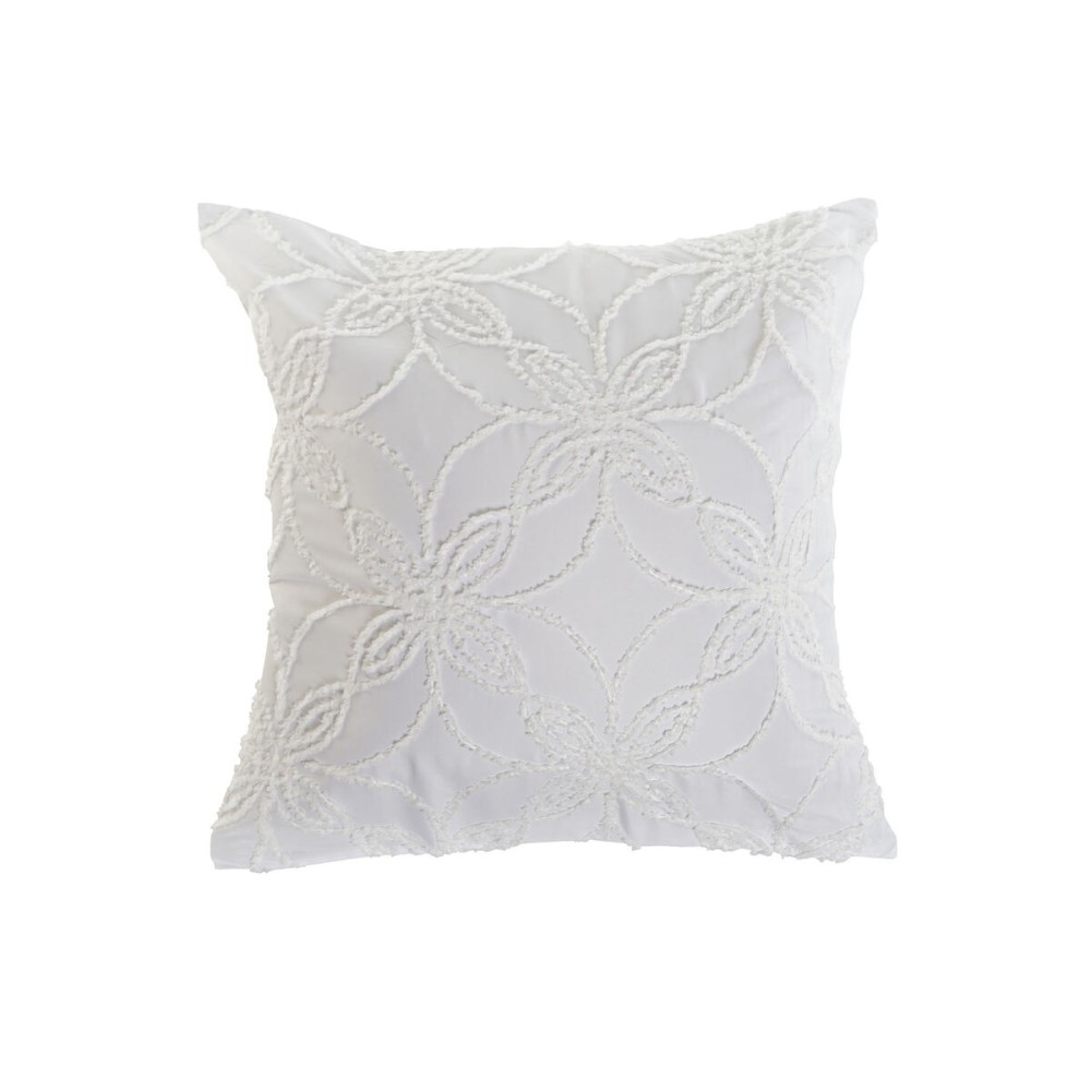 Cuscino Home ESPRIT Bianco 60 x 60 cm    