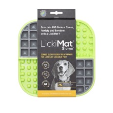 Ciotola per cani Lickimat Slomo Verde polipropilene TPR    