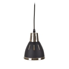 Lampadario 13,2 x 13,2 x 16 cm Nero Metallo industriale    