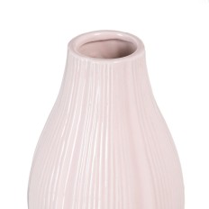 Vaso Rosa Ceramica 12,5 x 12,5 x 20,5 cm    