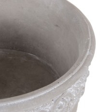 Vaso Grigio Cemento 26 x 26 x 11 cm    