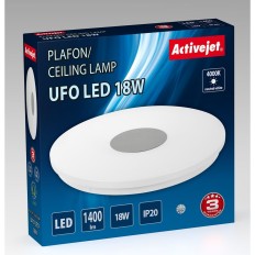 Lampadario Activejet AJE-UFO Bianco Metallo 18 W    