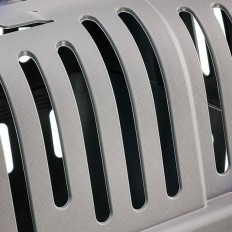 Trasportino Ferplast Jet20 Grigio Plastica    