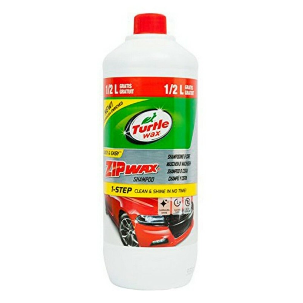 Shampoo per auto Turtle Wax Zip Wax Cera (1,5 l)    