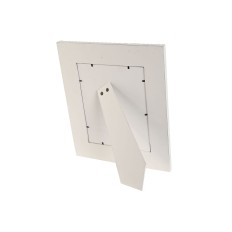 Cornice Portafoto Home ESPRIT Bianco Cristallo Legno MDF Indiano 32 x 1,5 x 37 cm    