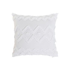 Cuscino Home ESPRIT Bianco 45 x 45 cm    