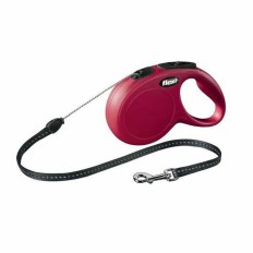 Guinzaglio per Cani Flexi New Classic Rosso S    