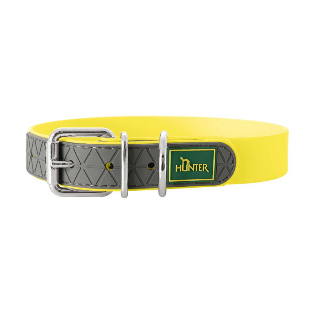 Collare per Cani Hunter Convenience 53-61 cm L/XL Giallo    