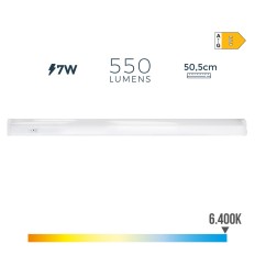 Tubo LED EDM 7 W Bianco A (6400 K)    